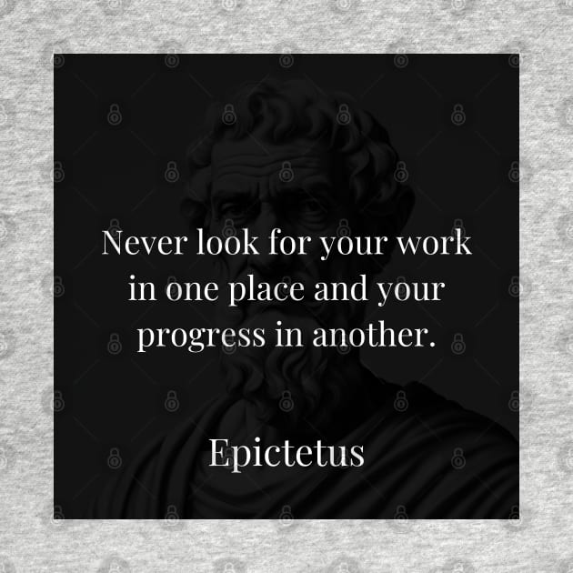 Epictetus's Guiding Principle: Unity of Effort and Progress by Dose of Philosophy